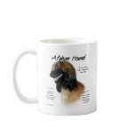 Afghan Hound (fawn) History Design Coffee Mug