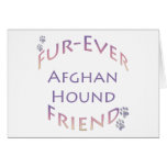 Afghan Hound Furever Greeting Cards