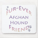 Afghan Hound Furever mousepads