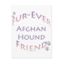 Afghan Hound Furever Postcards