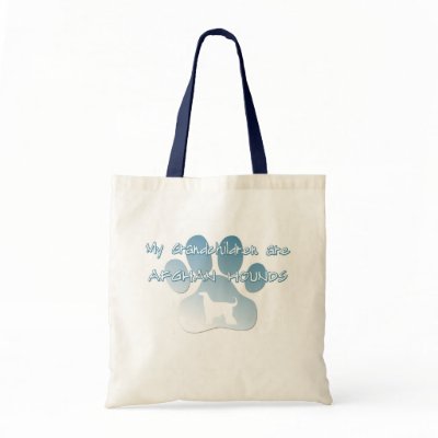 Afghan Hound Grandchildren Bag by MenagerieMayhem