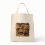 Afghan Hound Grocery Tote Bag