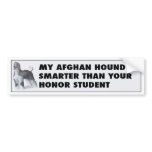 Afghan Hound Honour Student bumper stickers