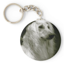 Afghan Hound Keychain