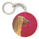 Afghan Hound keychains