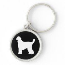 Afghan Hound Keychain