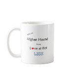Afghan Hound Lick Design Mugs