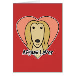Afghan Hound Lover Cards