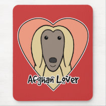 Afghan Hound Lover Mouse Pad