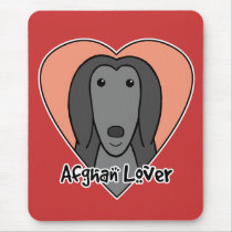 Afghan Hound Lover Mouse Pad