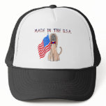 Afghan Hound Made In The USA Hat