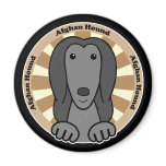 Afghan  Hound magnets
