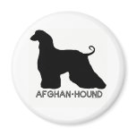 Afghan Hound Magnet