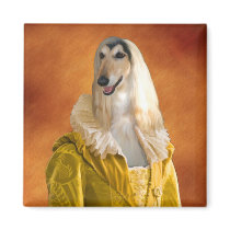 Afghan Hound Magnet Nobility Dogs Gift