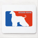 Afghan Hound Major League Dog Mousepad