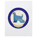 Afghan Hound Medallion Flyer