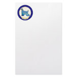 Afghan Hound Medallion Stationary