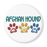 AFGHAN HOUND MOM Paw Print