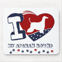 Afghan Hound Mouse Pad
