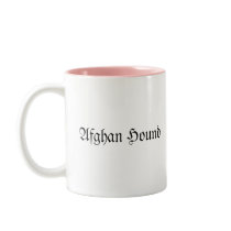 Afghan Hound Mug