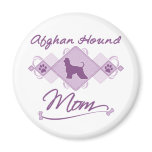 Afghan Hound Mum magnets