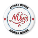 AFGHAN HOUND mum magnets