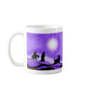 Afghan Hound Night Divine mugs