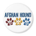 AFGHAN HOUND Paw Print Dad