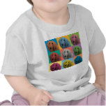 Afghan Hound Pop-Art Baby Infant T-Shirt
