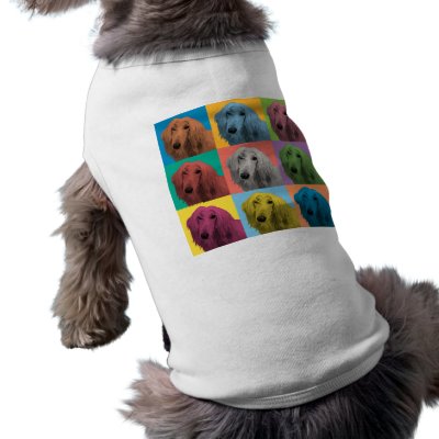 Afghan Hound Pop-Art Dog Shirt by dogpopart