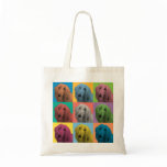 Afghan Hound Pop-Art Tote Bag