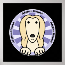 Afghan Hound Posters