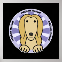 Afghan Hound Print