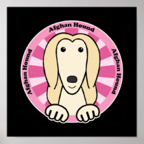 Afghan Hound Print