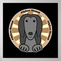 Afghan  Hound Posters