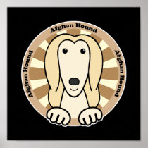Afghan Hound Print
