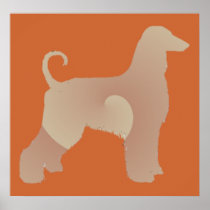 Afghan Hound Print