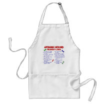 Afghan Hound Property Laws 2 Apron