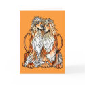 Afghan Hound Puppy Love cards