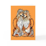 Afghan Hound Puppy Love cards