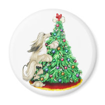Afghan Hound Reach Goals Cream
