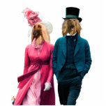 Afghan Hound Regency Couple Photo Sculpture