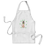 Afghan Hound Saint Patricks Day Aprons