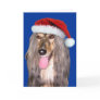 Afghan Hound Santa Claus - Customised