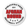 Afghan Hound Security Magnet