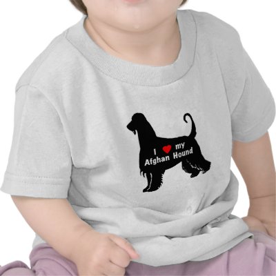 Afghan Hound Silhouette by AfghanBoutique