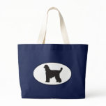 Afghan Hound Silhouette Bags