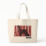 Afghan Hound Silhouette bags