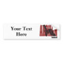 Afghan Hound Silhouette Bumper Stickers