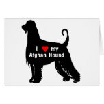 Afghan Hound Silhouette